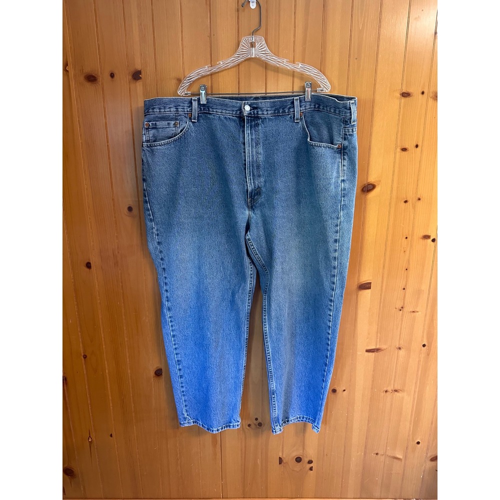 Levis 550 Relaxed Fit Tapered Leg Jeans Mens Medium Wash‎ Blue Denim 48x30